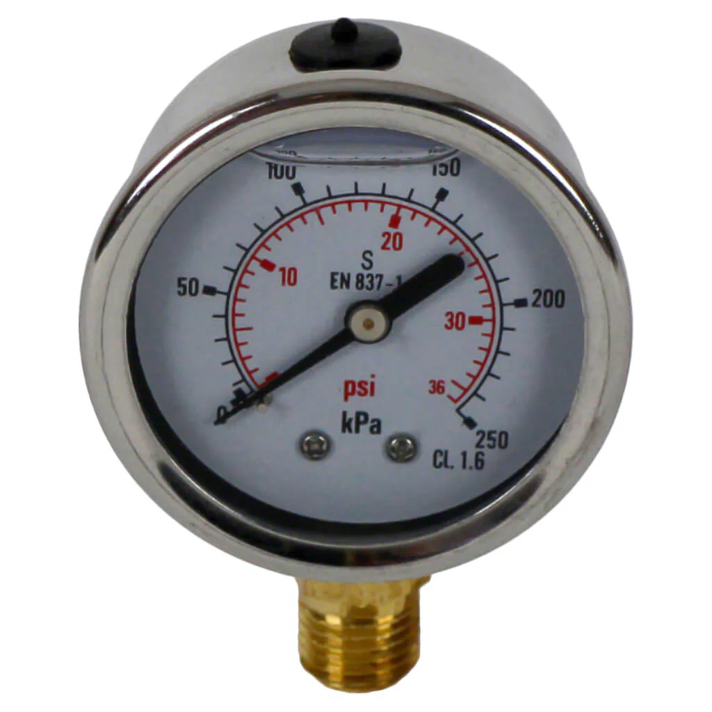 Astral Pressure Gauge - Liquid Filled - Image 3