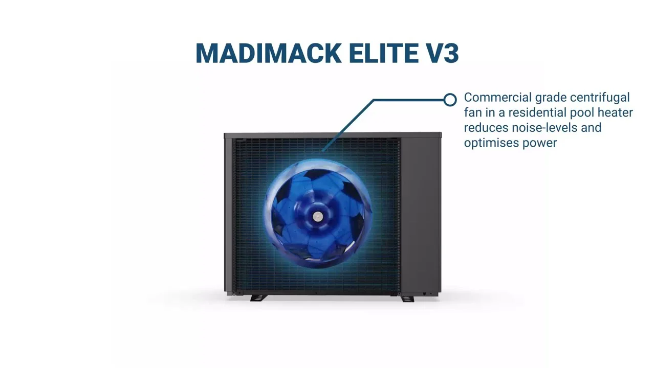 Madimack Elite V3 Pool Heat Pumps - Image 4
